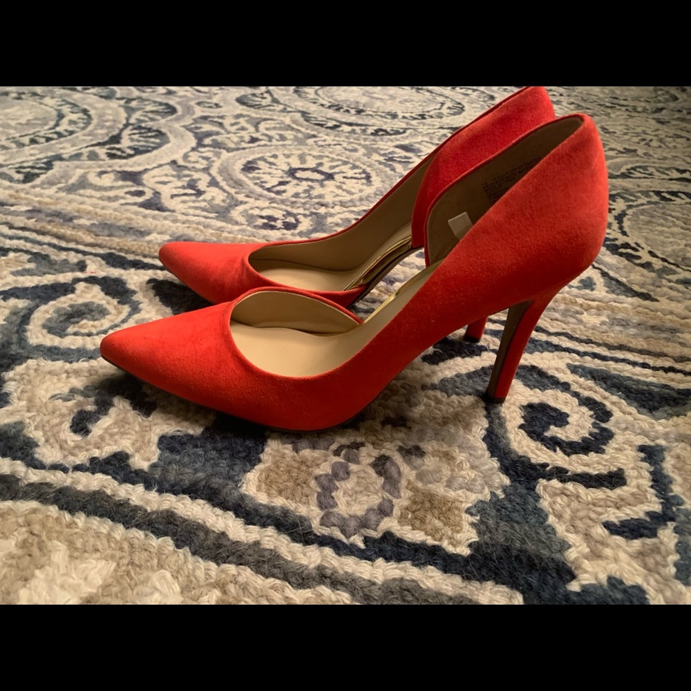 Merona Orange Heels